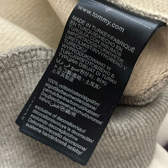 TOMMY JEANS Women’s Crew Neck Sweatshirt Grey - Picture 5 of 5